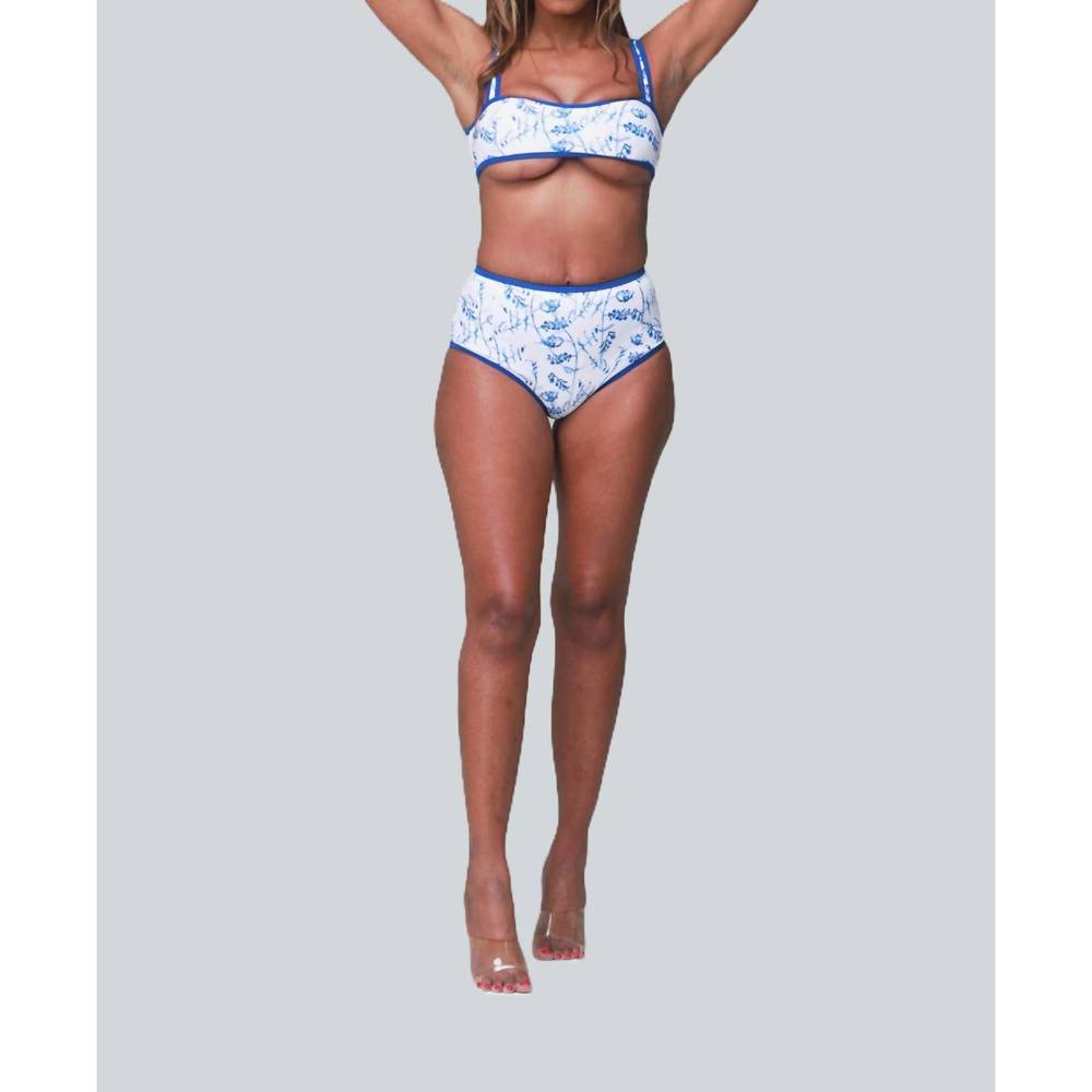 NEW PORSHIA BY PORSHIA BANKS shi bikini brief in multi